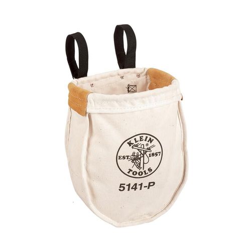 Bolsa para herramientas Klein Tools 5141P de lona resistente con piel