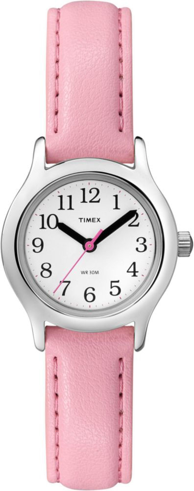 Reloj Timex Time Machines con correa rosa y caja de 24 mm
