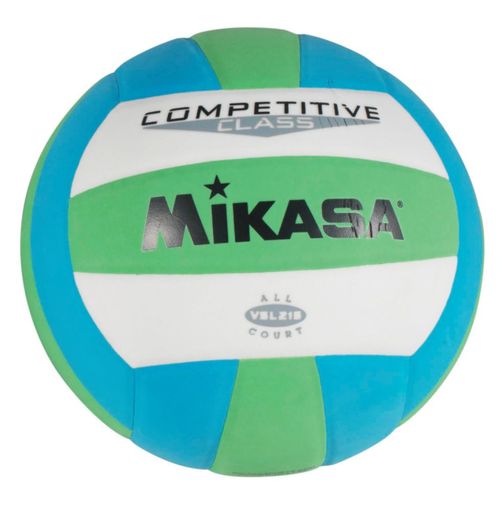Vóleibol Mikasa Clase Competitiva Verde Blanco Azul