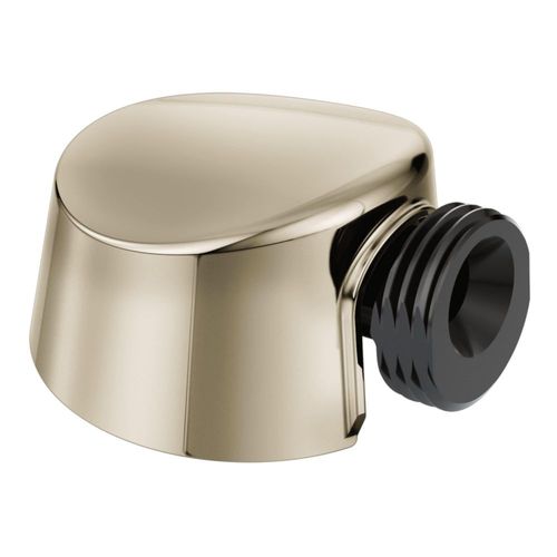 Conector de pared para ducha Moen A725NL redondo con forma de gota níquel pulido