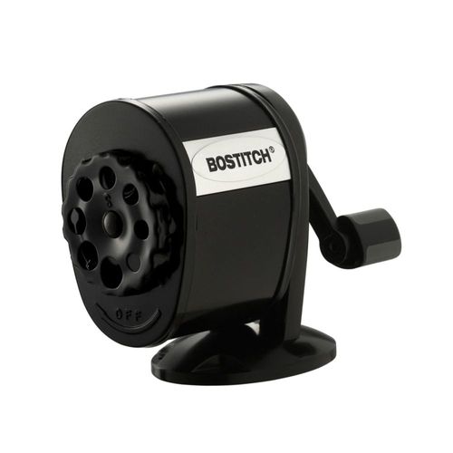 Sacapuntas Bostitch de pared manual para oficina color negro