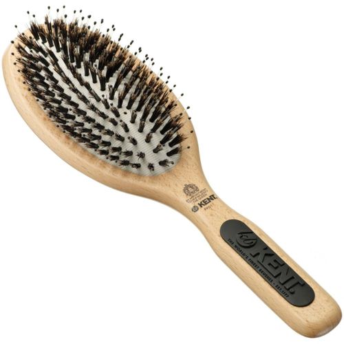 Cepillo para Cabello Kent PF01 Grande con Almohadilla Desenredante de Cerdas de Jabalí