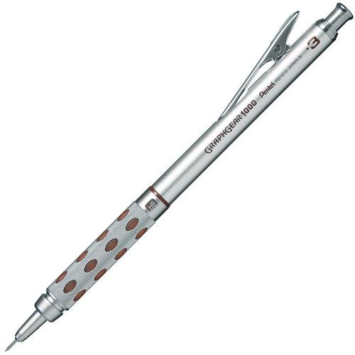 Lápiz de dibujo mecánico Pentel Graphgear 1000 de 03 mm