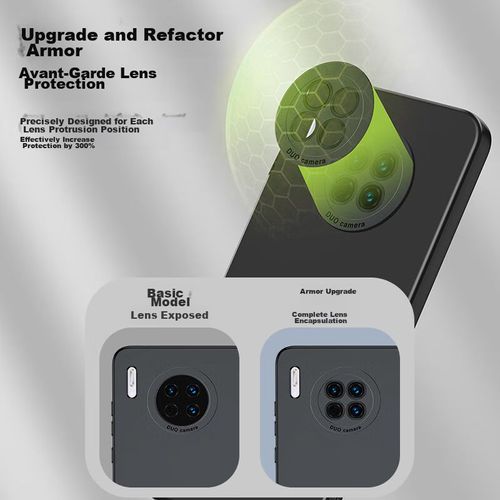 Funda Para HUAWEI Mate 20 HOLDZU Silicona Negro