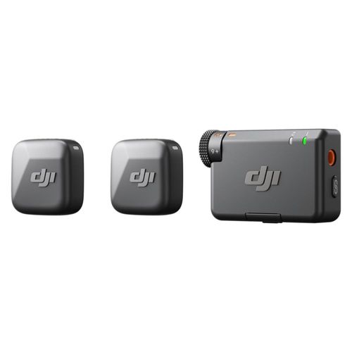 DJI Mic Mini 2 Transmisores + 1 Receptor Inalámbrico USB-C Audio Profesional Para Cámara y Celular
