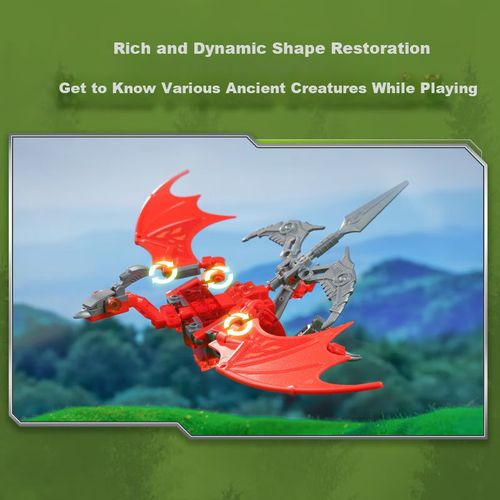 Juego De Bloques Qimeng 41114 Mecha Combinado Shu Wang