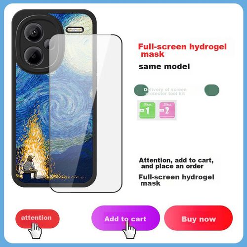 Funda Para REDMI Note 13 Pro+ Ba Era Cuero Negro Resistente a caídas