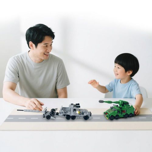 Bloques De Construcción Militar Dayanxiaowa Modelo Vehículo 147 Piezas