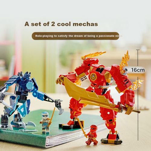 Bloques De Construcción Lego 71808 Mecha Elemental De Kai