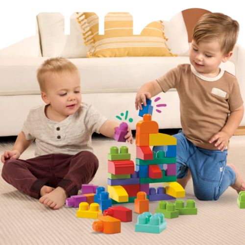 Bloques De Construcción Mega Sxo18 Motivos Cohete Y Pájaro