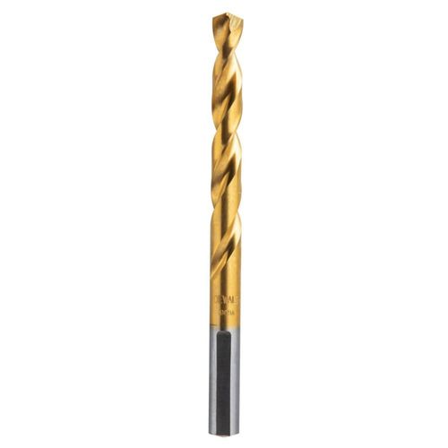 Broca DEWALT DW1324 de nitruro de titanio con punto dividido de 3/8 pulgadas