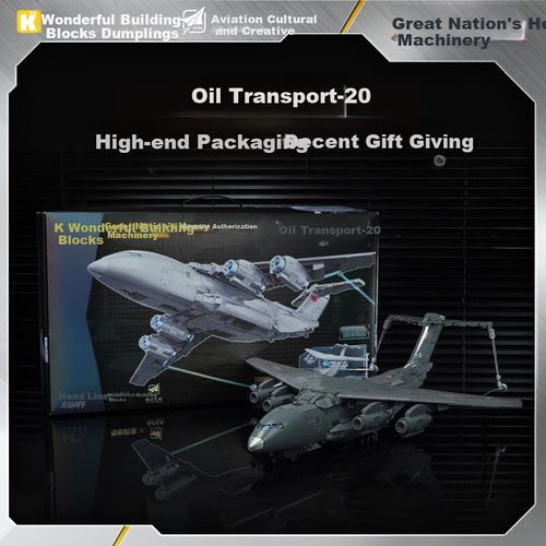 Bloques De Construcción Keeppley Modelo Avión Militar Grande