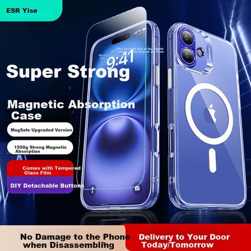 Funda Para IPHONE 16 Plus ESR Silicona Transparente