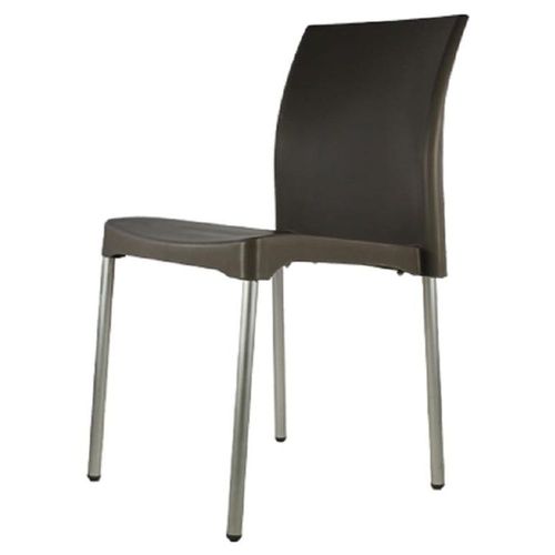 Set de 4 Sillas para Restaurante Color Gris Uso Rudo