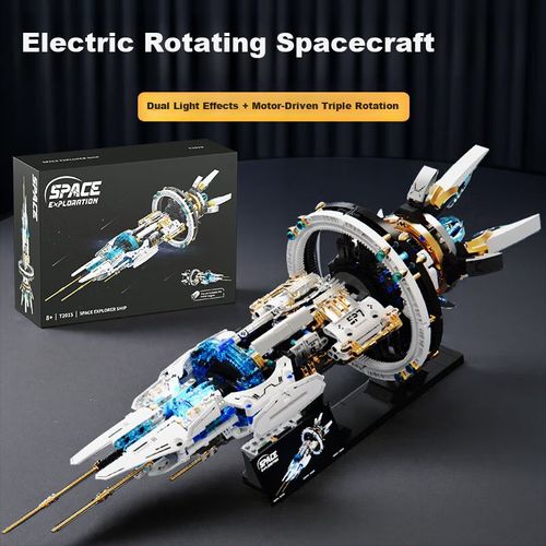 Juego De Bloques Dayishou Nave Espacial Compatible Lego Technic
