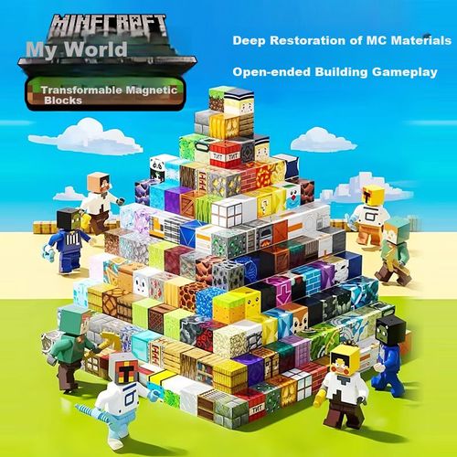 Bloques Magnéticos Danmiqi Mihecrhft