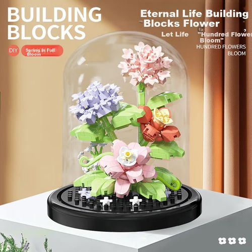 Bloques Para Armar Bai Li Shuang Floración De Primavera