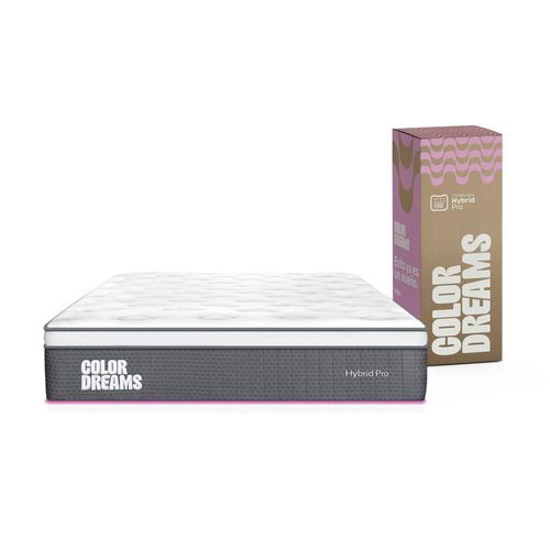 Colchón matrimonial color dreams| híbrido 28cm|firmeza media