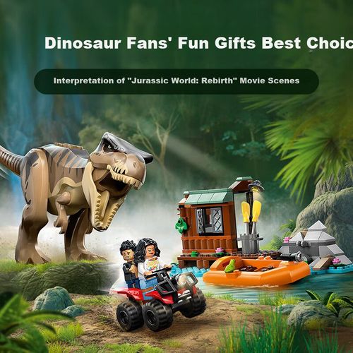 Set De Construcción Lego Jurassic World 76975 Escape En El Río