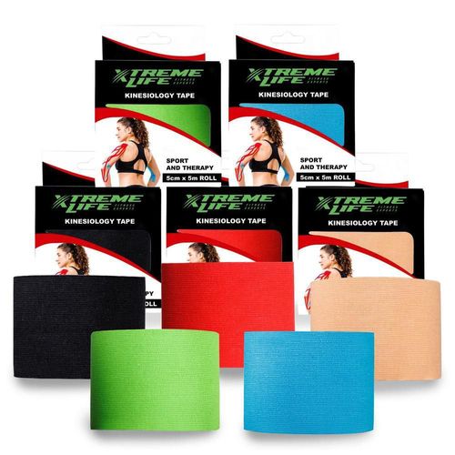 Cinta kinesiologica resistente al agua kinesiotape negro negro