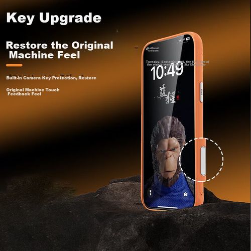 Funda Para IPHONE 17 Pro Blueo Polímero PC Blanca