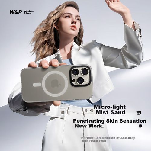 Funda Para IPHONE 16 W&P TPU Gris