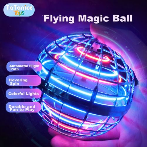 Pelota Voladora Tatanice Giroscópica Ufo Led