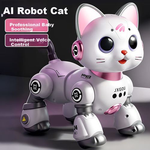 Robot Gato Inteligente Sodeep Con Control Remoto Y Reconocimiento De Voz