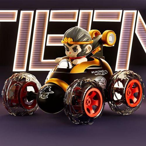 Auto Control Remoto Sodeep Sun Wukong Transformable Camión Volquete