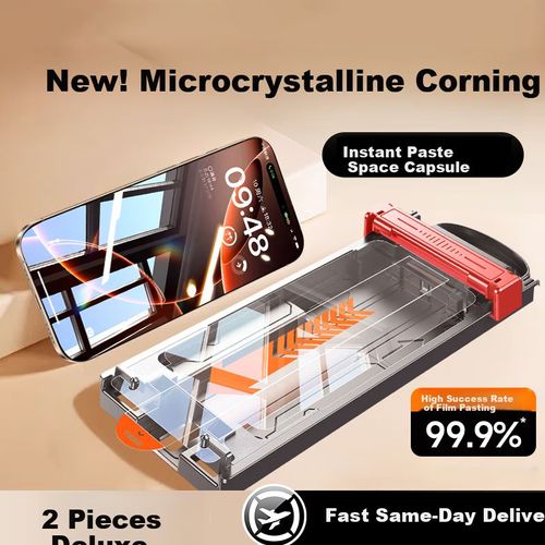 Protector de Pantalla Para IPHONE 14 Pro Max DIVI Vidrio Templado Resistente al Agua