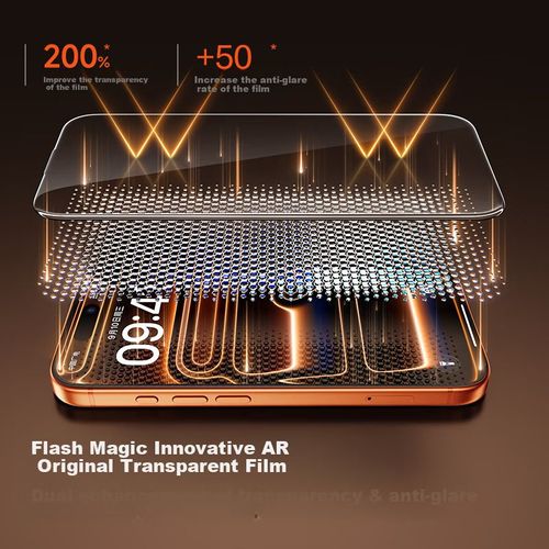 Protector de Pantalla Para IPHONE 17 Pro Max SmartDevil Vidrio Templado AR Antirreflejo Pack 2