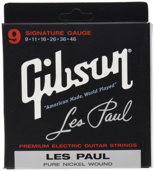 Cuerdas para guitarra eléctrica Gibson Les Paul Premium 9-46