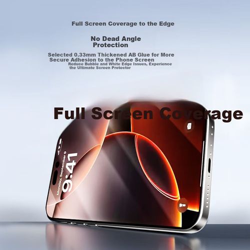 Vidrio Templado Para IPHONE 17 Jingdong Jingzao Transparente Resistente al agua