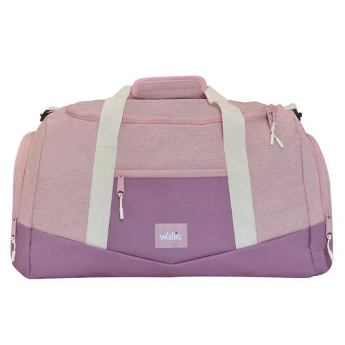 Maleta Wallis S0305311 deportiva y viaje 35 L semi-impermeable, rosa jaspeado con lila