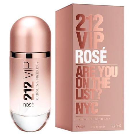Perfume 212 Vip Rose Mujer Carolina Herrera 80ml