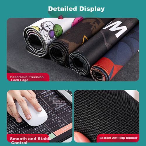 Alfombrilla para ratón Juyingfeng Zhiqianli 60x30 cm Antideslizante Lavable