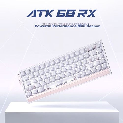 Teclado Mecánico ATK ATKBBRX Rosa Switches Magnéticos