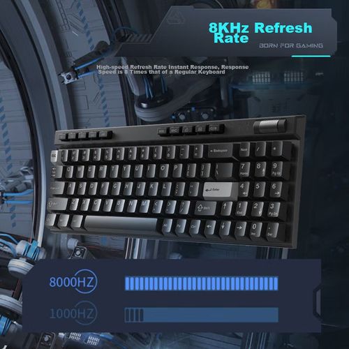 Teclado Mecánico ThundeRobot KT78 RGB Hot-Swappable Cable