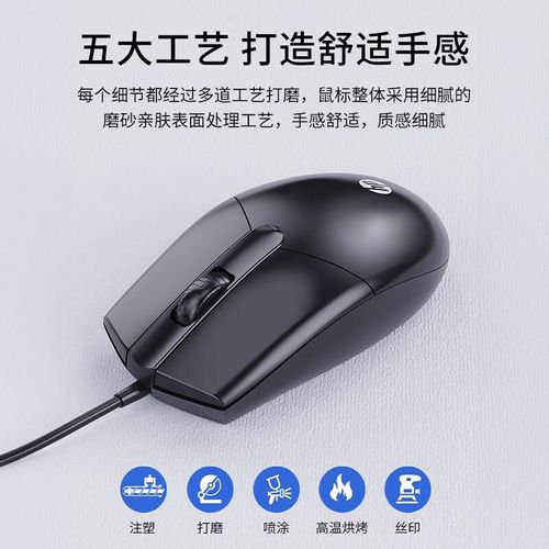 Ratón HP M150 Negro Ergonomico