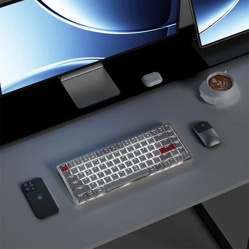 Teclado Mecánico Jingdong Jingzao JD Little Magic Cube Aluminio Tri-Modo