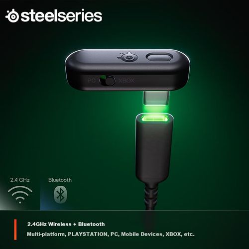 audífonos inalámbricos SteelSeries Arctis GameBuds Xbox Azul hielo aprueba de agua