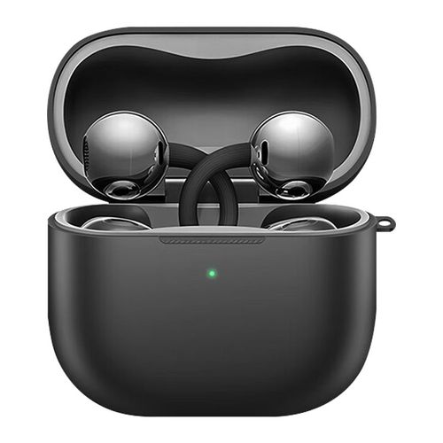 funda silicona KMaxAI para estuche Huawei FreeClip 2 Negro