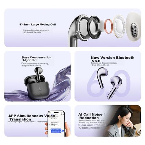 audífonos inalámbricos Edifier LolliAir Gris jade aprueba de agua