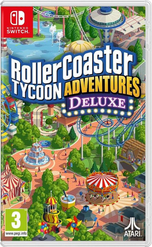 Videojuego Atari RollerCoaster Tycoon Adventures para Nintendo Switch