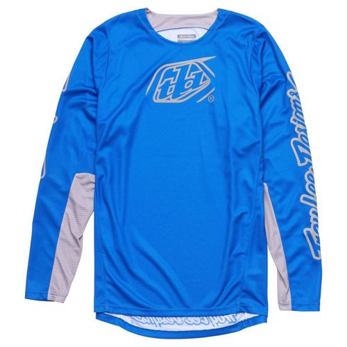 Moto Jersey Troy Lee Designs GP Pro Icon icono para adultos azul/plateado