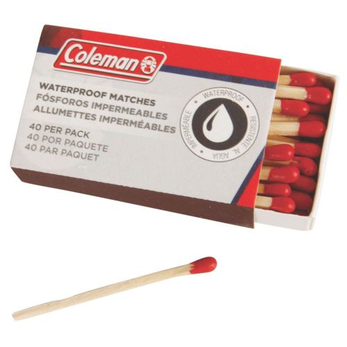 Cerillas impermeables Coleman (paquete de 4)
