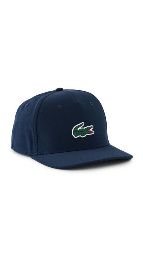 Gorra de golf Lacoste ajustable para hombre en azul marino