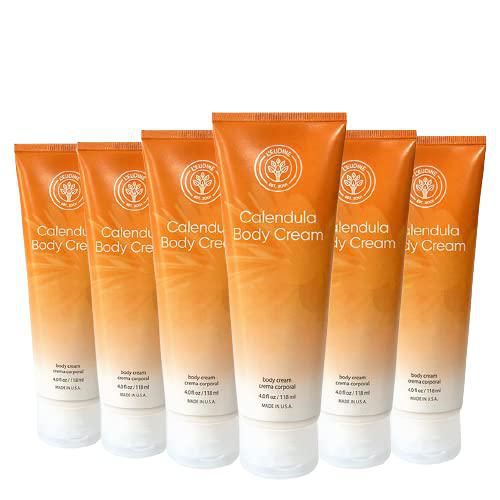 Crema de caléndula L'EUDINE 120 ml paquete de 6 para acné y arrugas