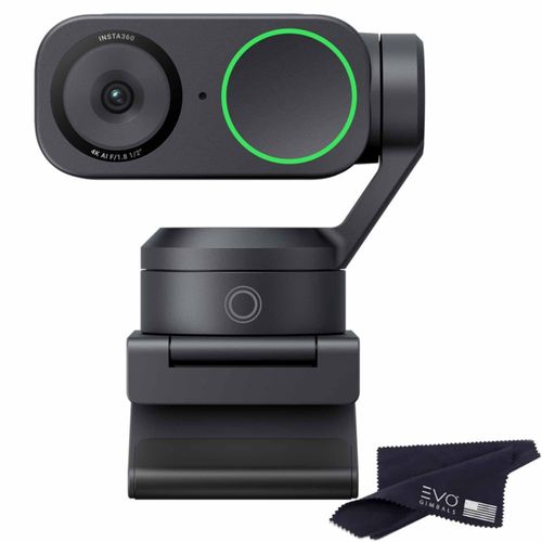 Cámara web Insta360 Link 2-PTZ 4K con 1/2 sensor seguimiento por IA