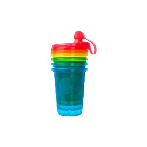 Vaso The First Years Take & Toss a prueba de derrames 300 ml 9 m+ 4 unidades
